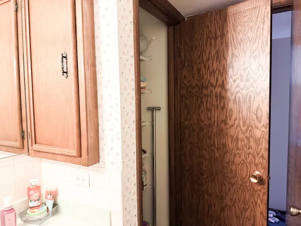 a view of front door