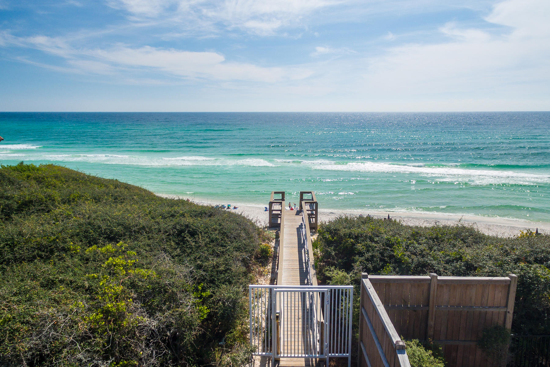 19 Vizcaya Lane Inlet Beach, FL 32461 - Photo 19 of 26 a view of a balcony with an ocean view