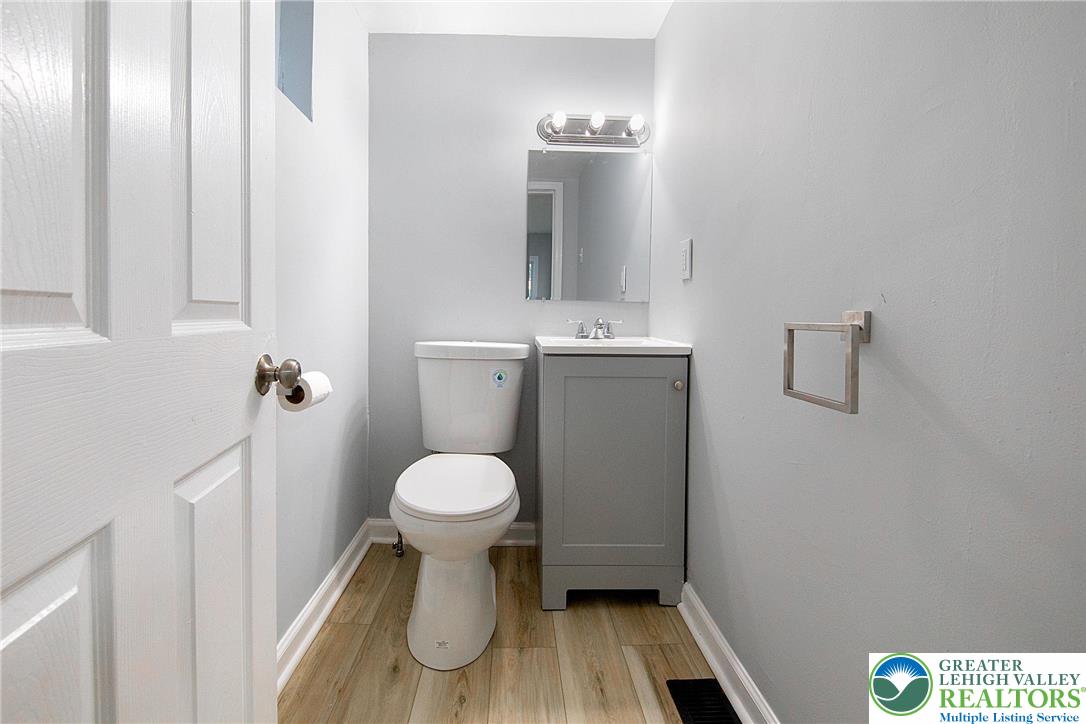 910 Butler Street Easton, PA 18042 - Photo 11 of 29 a bathroom with a sink and a toilet