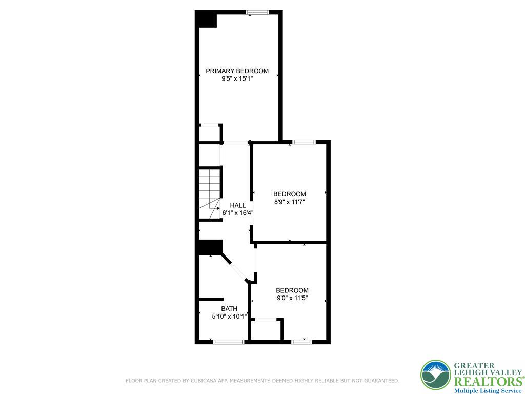 910 Butler Street Easton, PA 18042 - Photo 28 of 29 a picture of a bench in front of a wall