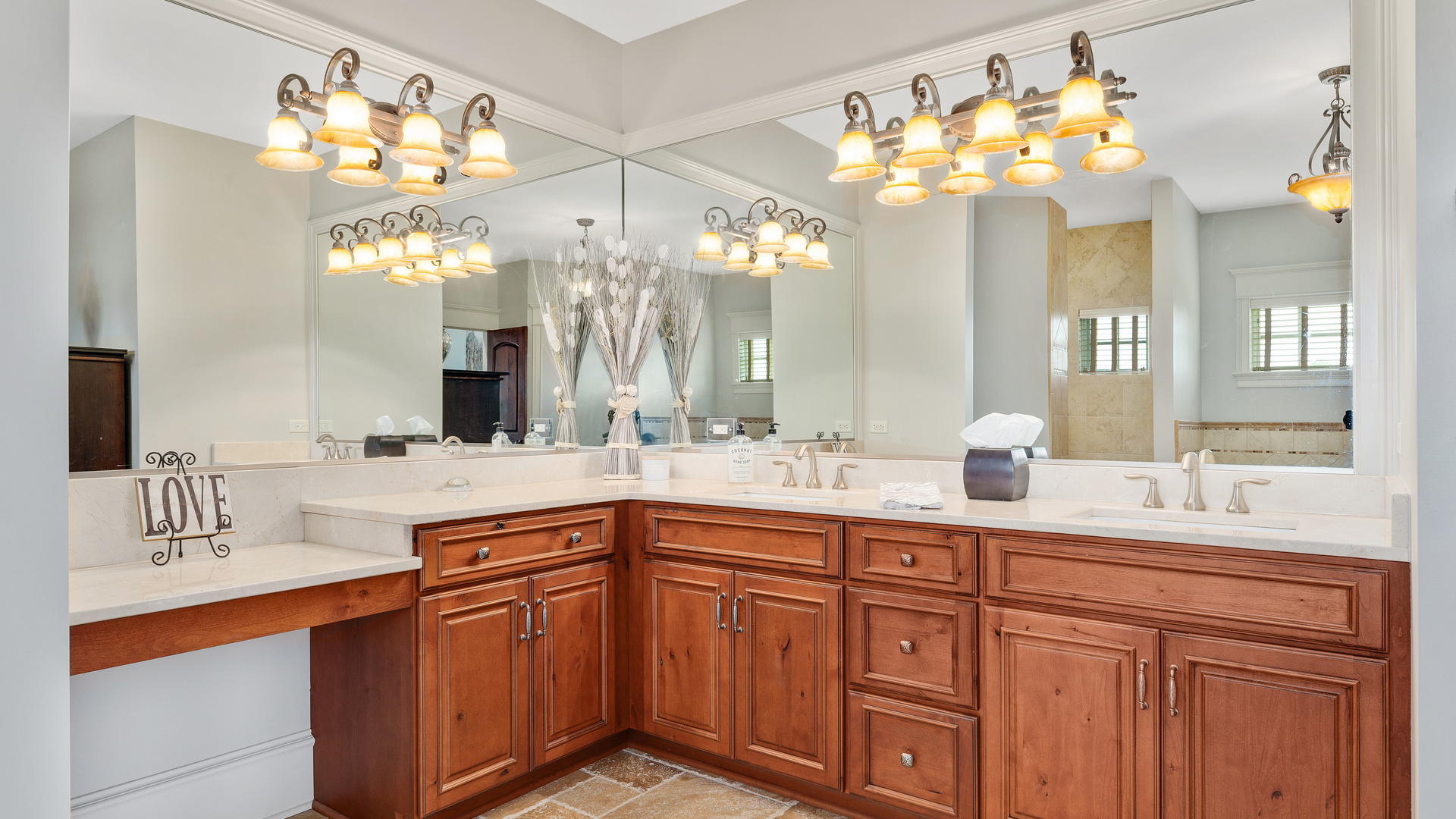 44-w230 Scott Road Sugar Grove, IL 60554 - Photo 22 of 44 a bathroom with a sink and a mirror