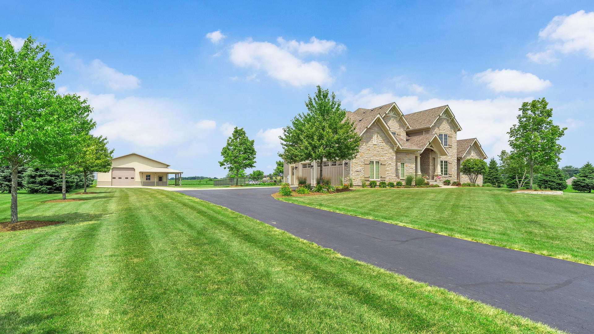44-w230 Scott Road Sugar Grove, IL 60554 - Photo 41 of 44 a view of yard with swimming pool and green space