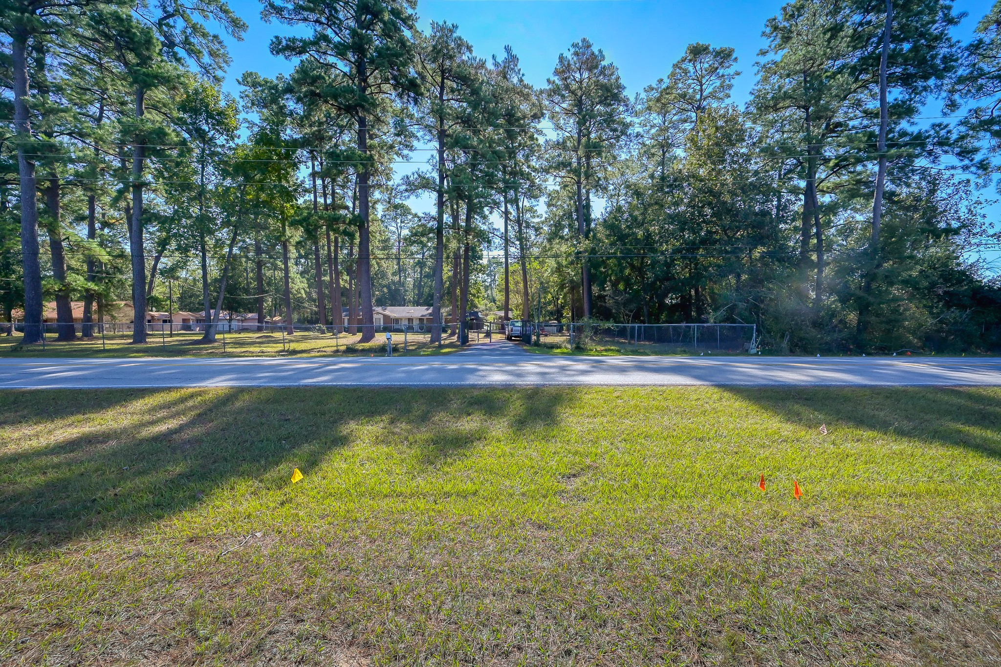 2104 Spring Creek Drive Spring, TX 77373 - Photo 7 of 9 a view of swimming pool with trees in the background
