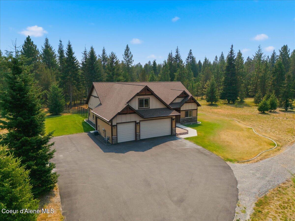 22262 North Massif Road Rathdrum, ID 83858 - Photo 8 of 61 Aerial Front of Home