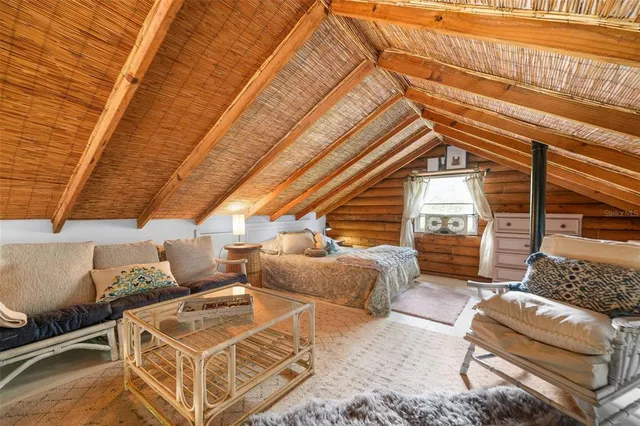 a house with trees in the background