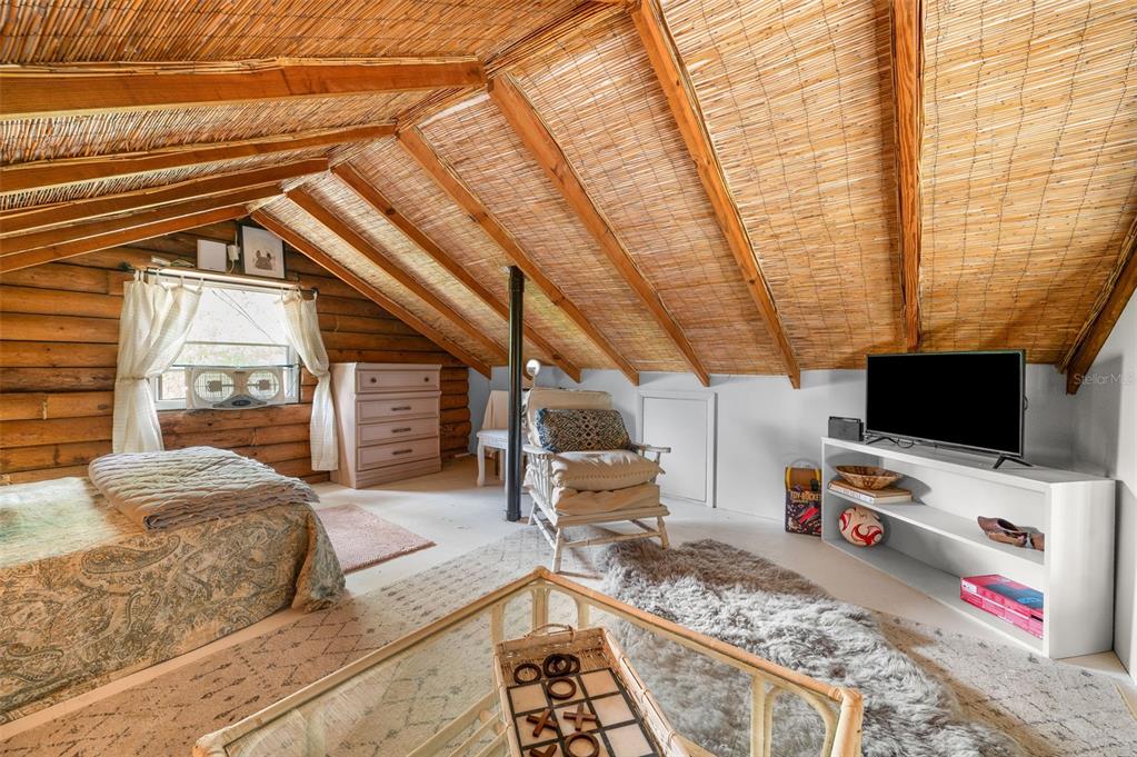 133 Seminole Trail Georgetown, FL 32139 - Photo 22 of 87 a bedroom with furniture and a flat screen tv