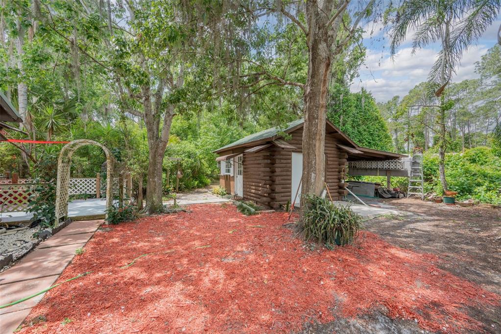 133 Seminole Trail Georgetown, FL 32139 - Photo 53 of 87 a view of a house with a tree in the background