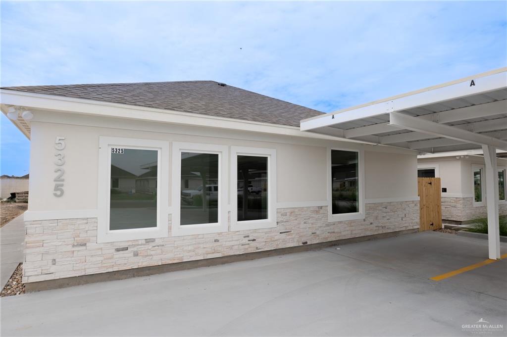 front view of a house