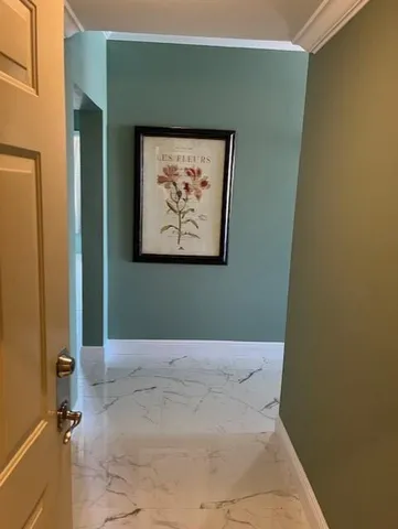 a view of a small space