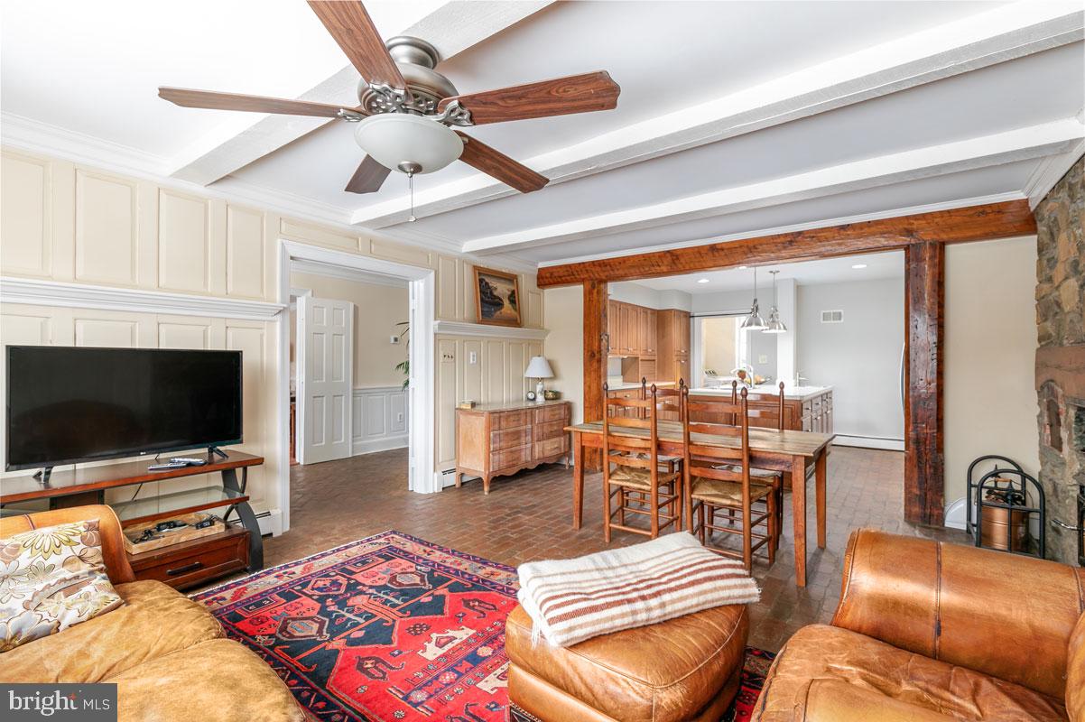 39846 Thomas Mill Road Leesburg, VA 20175 - Photo 13 of 42 Exposed beams compliment the old country feel.