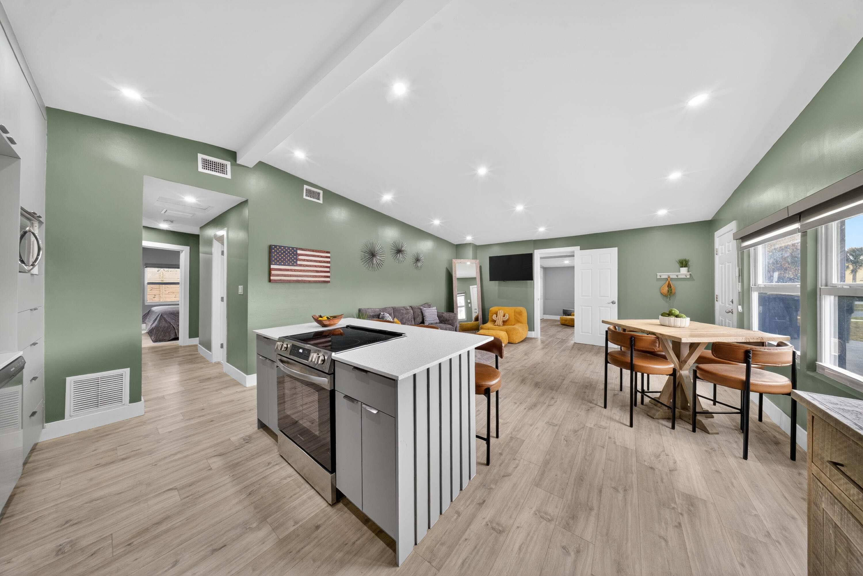 801 Southeast 15th Street Stuart, FL 34994 - Photo 3 of 25 a view of a kitchen and dining room