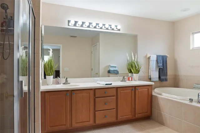 a view of livingroom with furniture and a potted plant