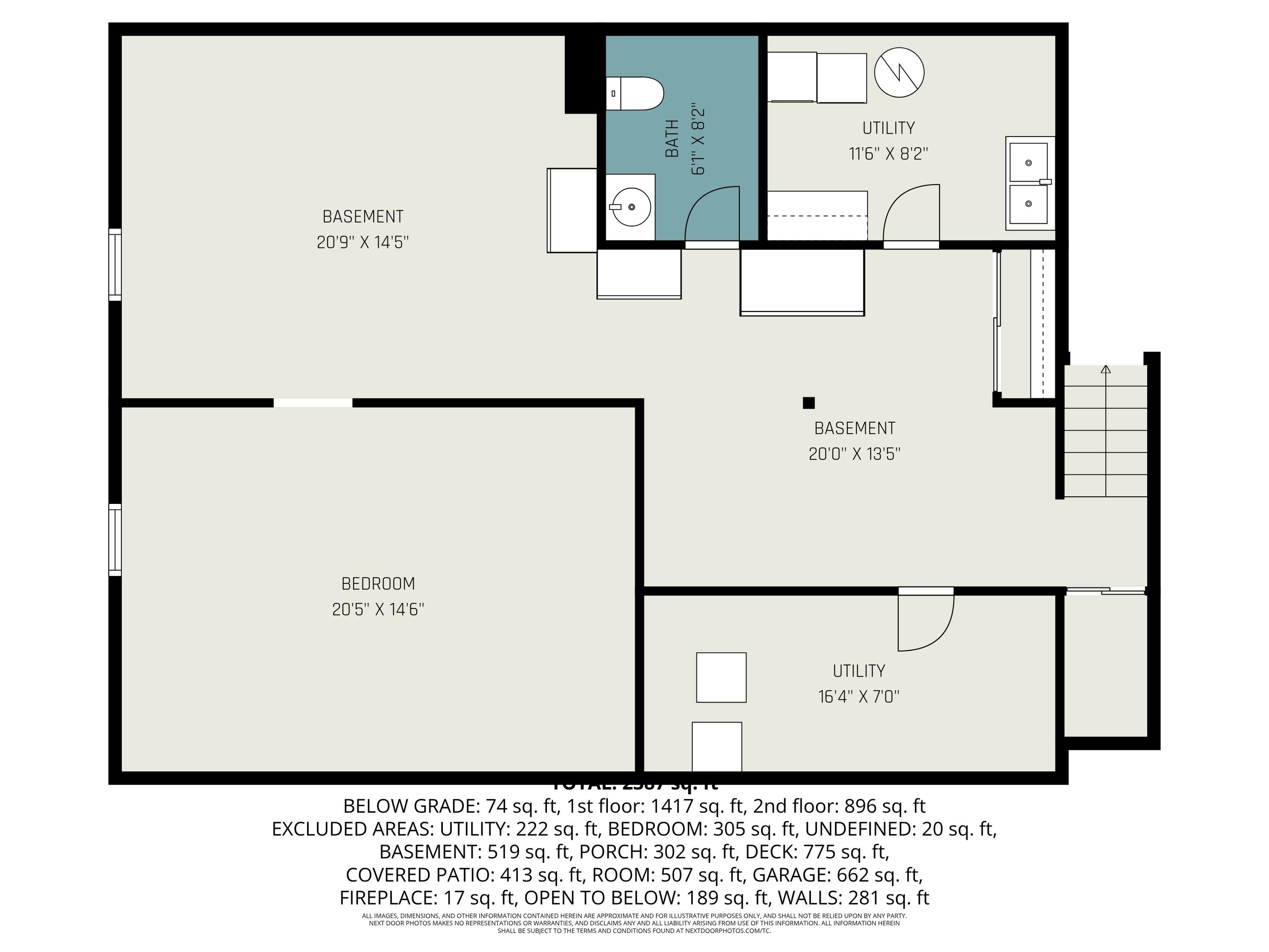 29726 East Fawn River Road Sturgis, MI 49091 - Photo 34 of 34 floor plan basement