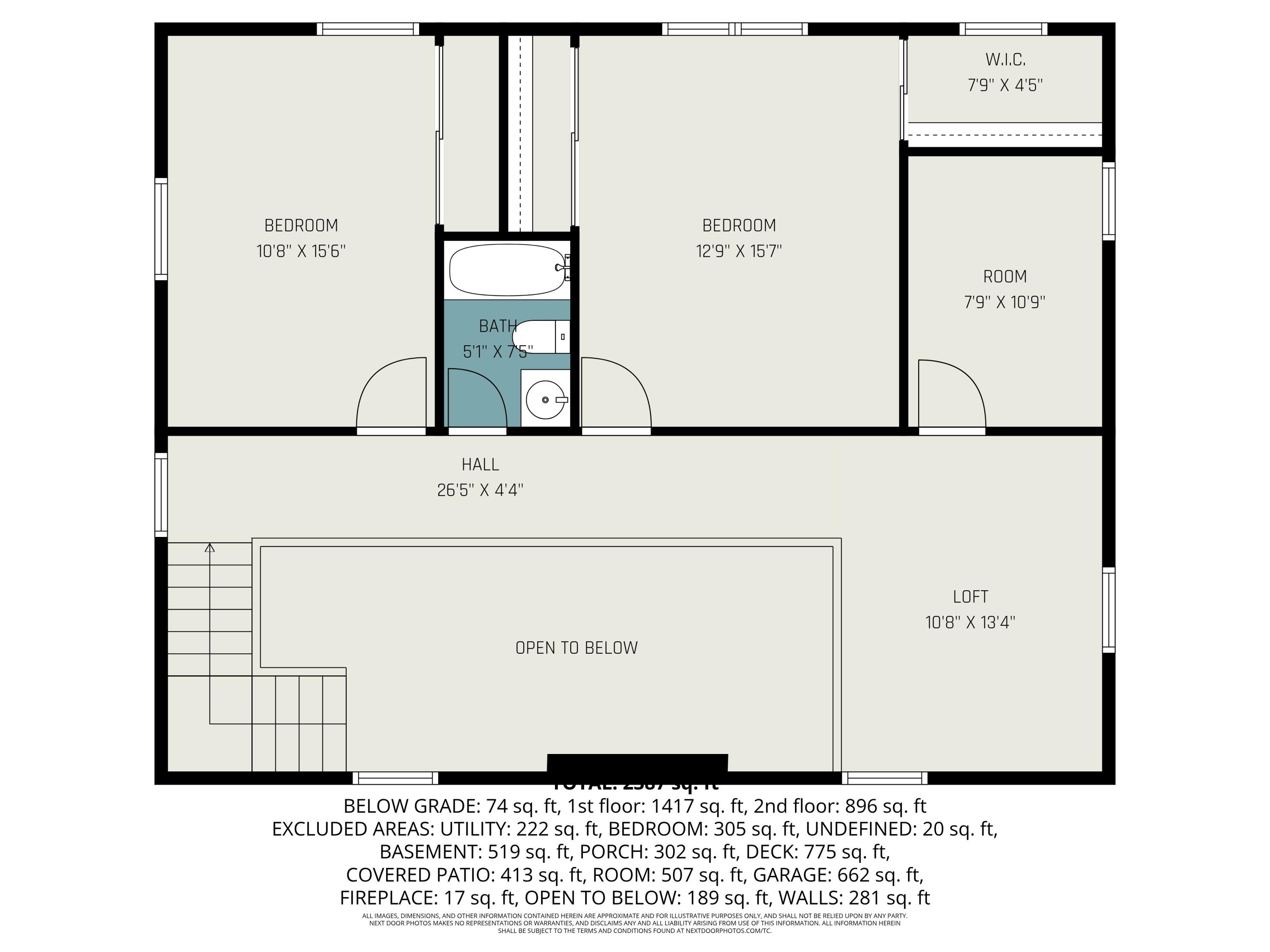 29726 East Fawn River Road Sturgis, MI 49091 - Photo 34 of 35 floor plan 2nd floor