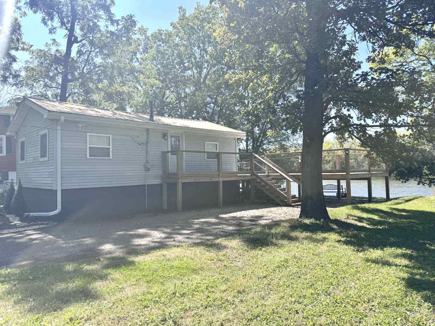 3347 East 2059th Road Ottawa, IL 61350 - Photo 1 of 8 a backyard of a house with lots of green space