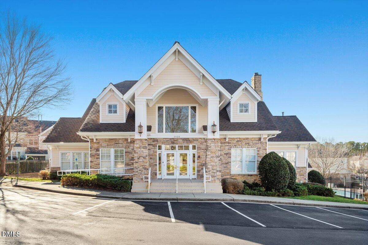 6224 Braidwood Court Raleigh, NC 27612 - Photo 34 of 39 a front view of a house with a yard
