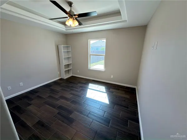 wooden floor in an empty room