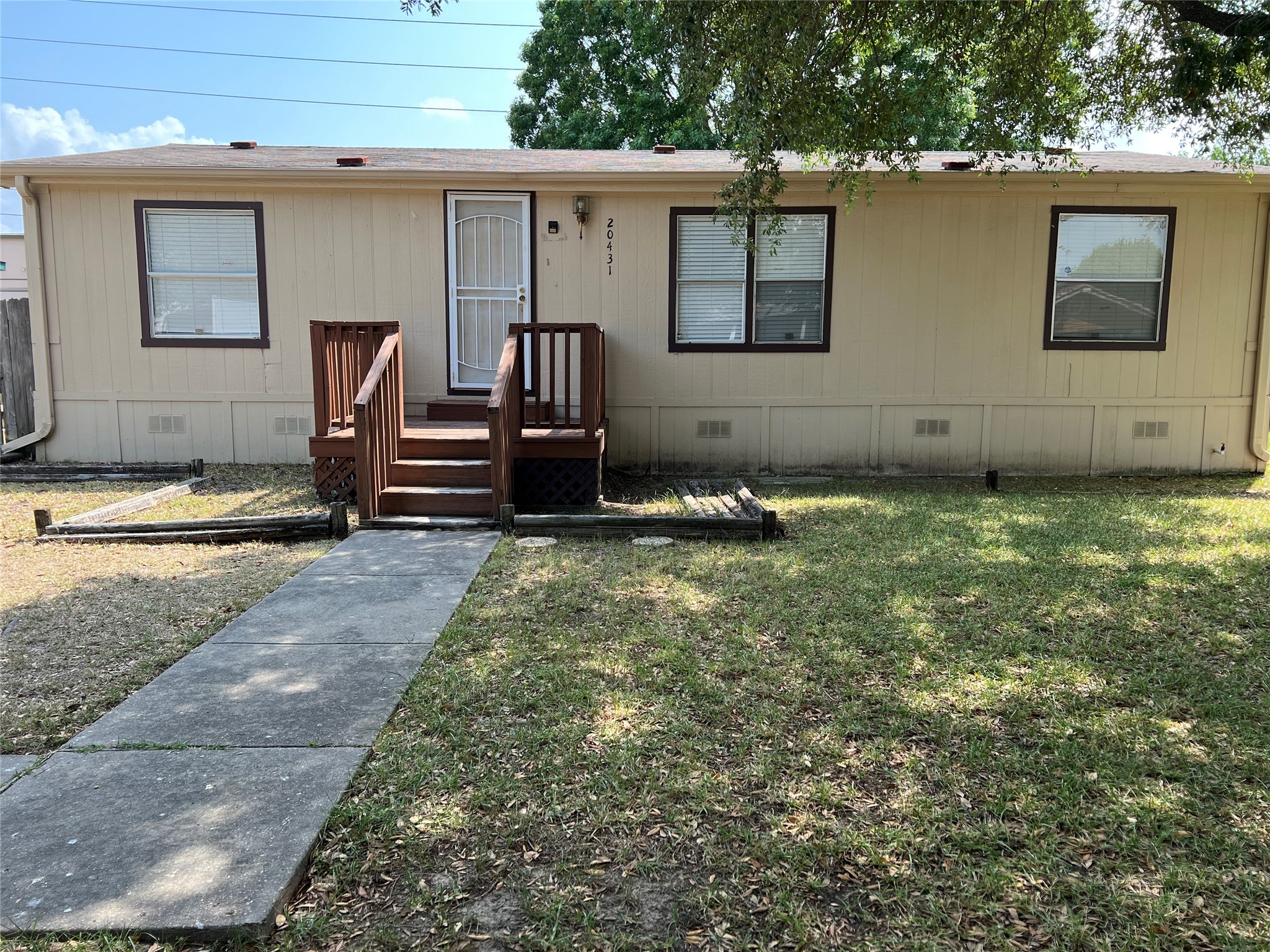 20431 Mountaindale Drive Cypress, TX 77433 - Photo 1 of 17 a backyard of a house