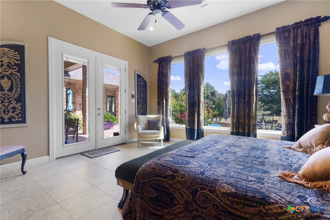 139 Eagle Rock Road Salado, TX 76571 - Photo 13 of 39 Primary Bedroom with Outside/Pool Access