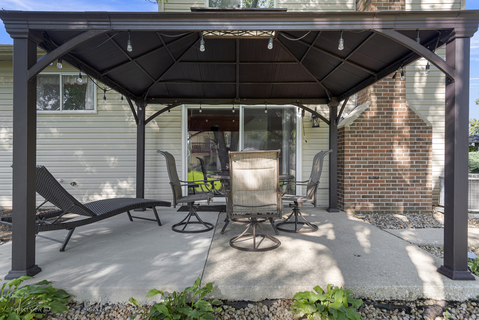 217 Oriole Road Matteson, IL 60443 - Photo 21 of 22 a view of backyard with wheel chair and chairs