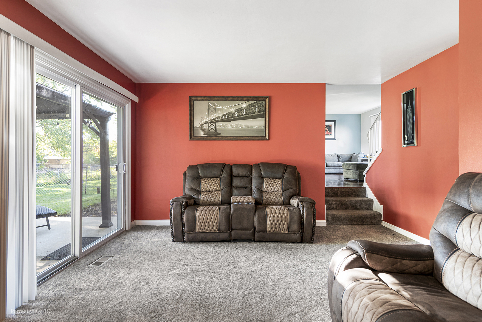 217 Oriole Road Matteson, IL 60443 - Photo 9 of 22 a living room with furniture and a large window