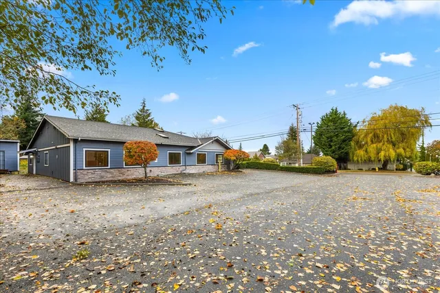 a view of house with outdoor space