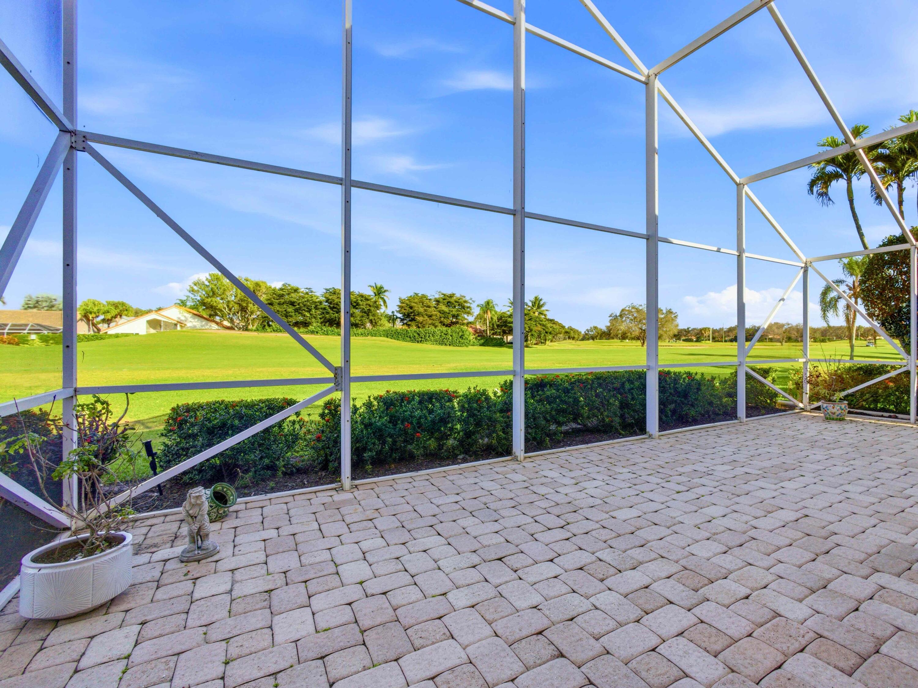 7170 Falls Road East Boynton Beach, FL 33437 - Photo 17 of 35 Screened Patio Golf Front