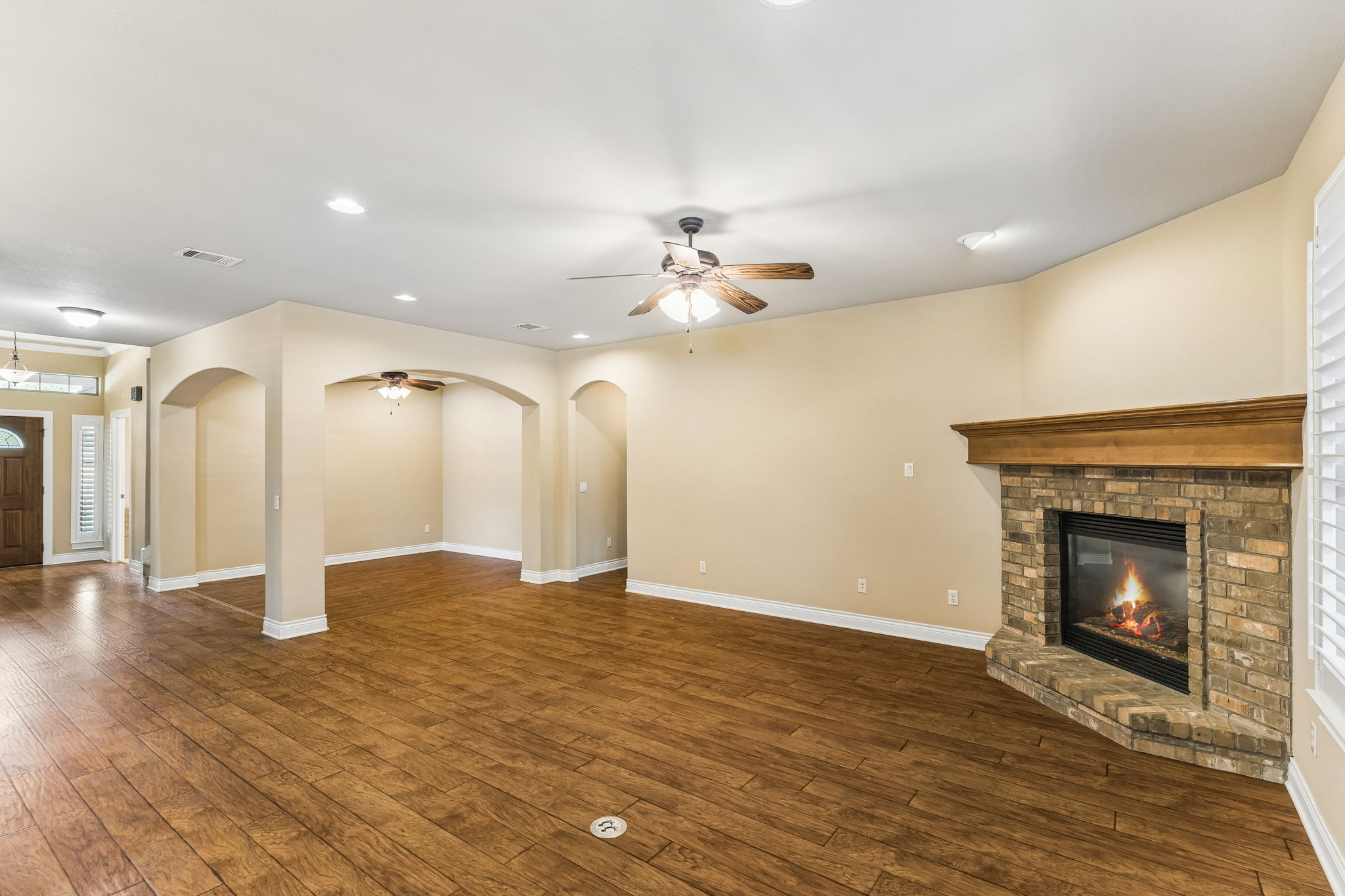 4802 Hidden Springs Trail Georgetown, TX 78633 - Photo 5 of 38 Note the gorgeous wood flooring - not laminate floors!