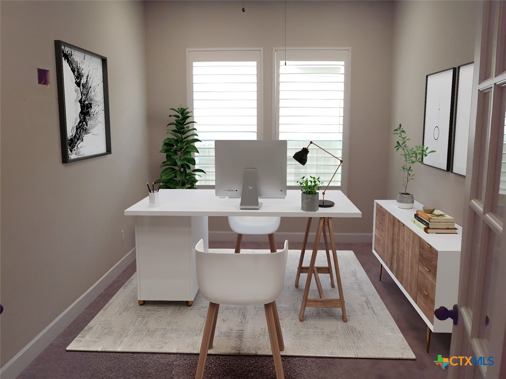 791 Hazy Hills Loop Dripping Springs, TX 78620 - Photo 32 of 44 a view of a dining room with furniture and window