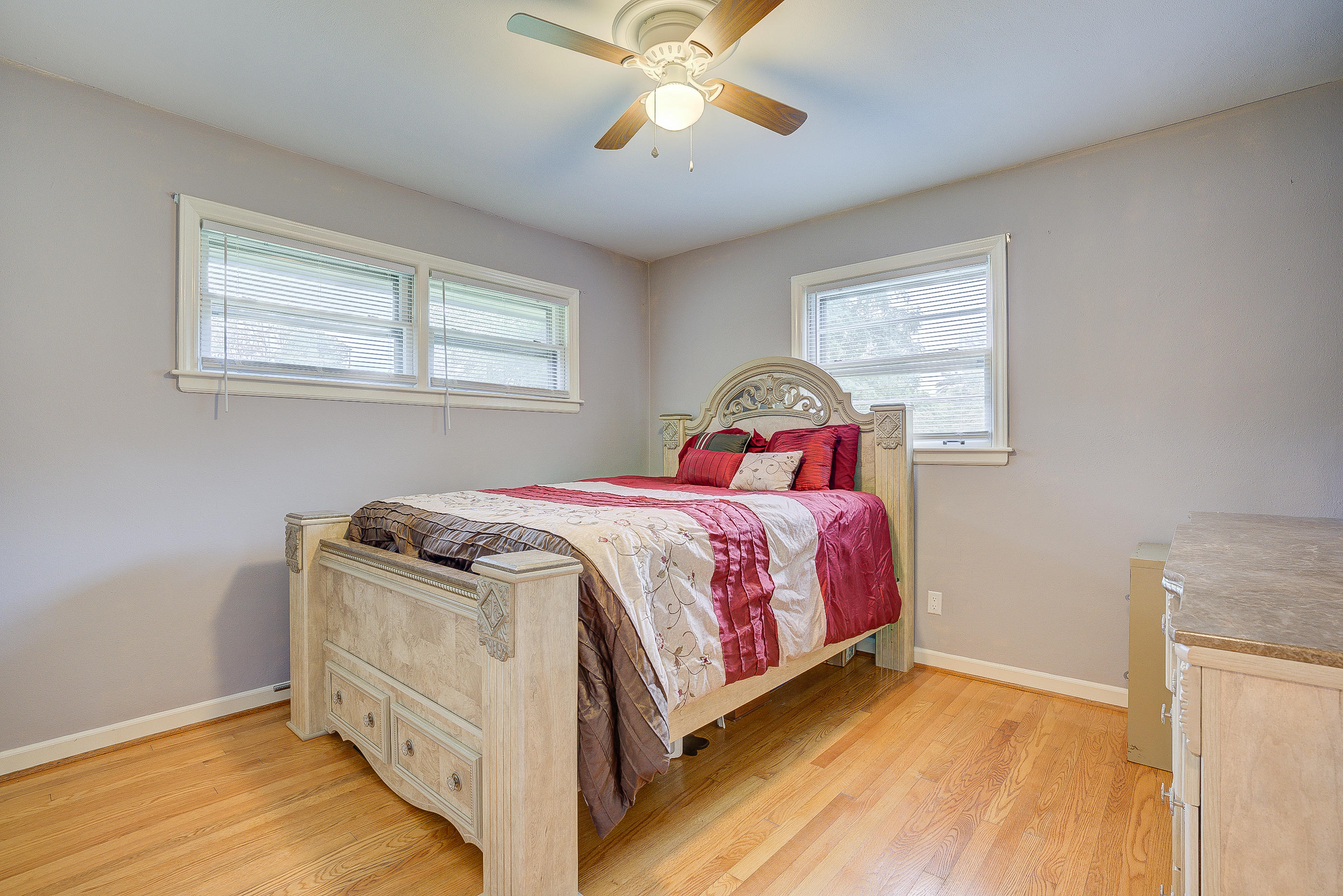 6147 Cove Road Roanoke, VA 24019 - Photo 14 of 16 a bedroom with a bed and a window