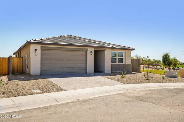 a view of a lake with a big yard