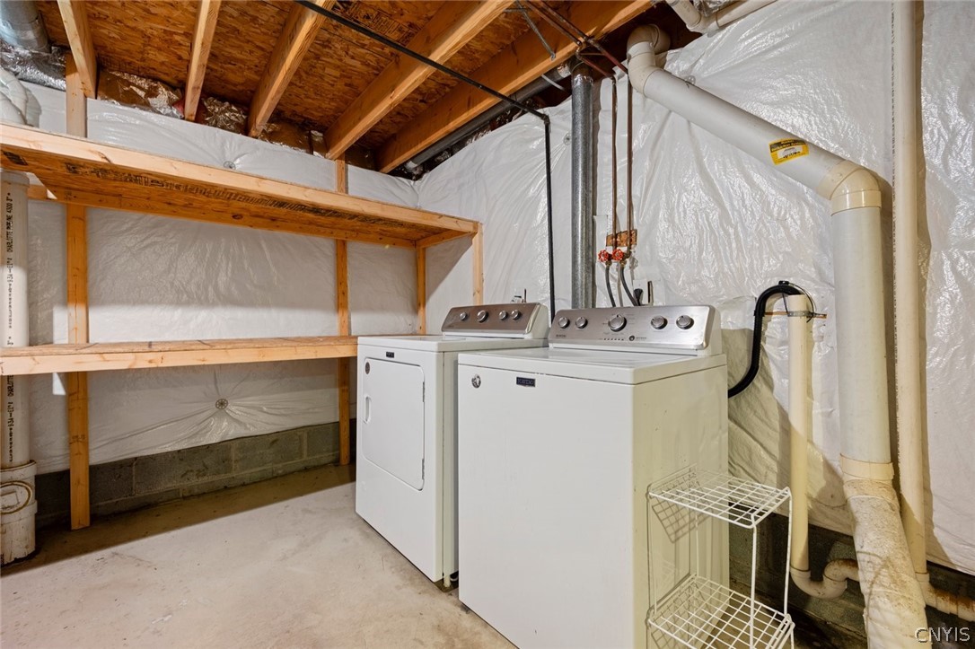 4618 Reliant Road Jamesville, NY 13078 - Photo 33 of 44 Basement Laundry
