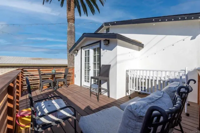 a view of outdoor space and deck