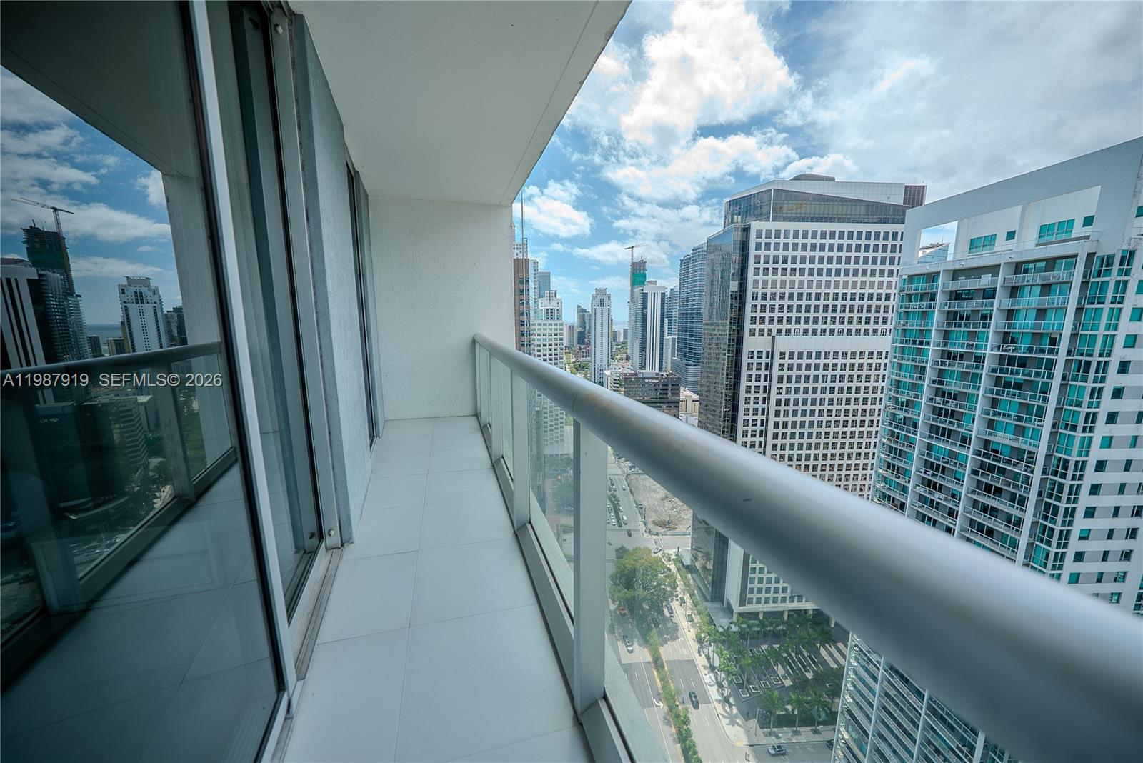 Icon Brickell Miami, FL 33131 - Photo 8 of 26 a view of balcony with a potted plant