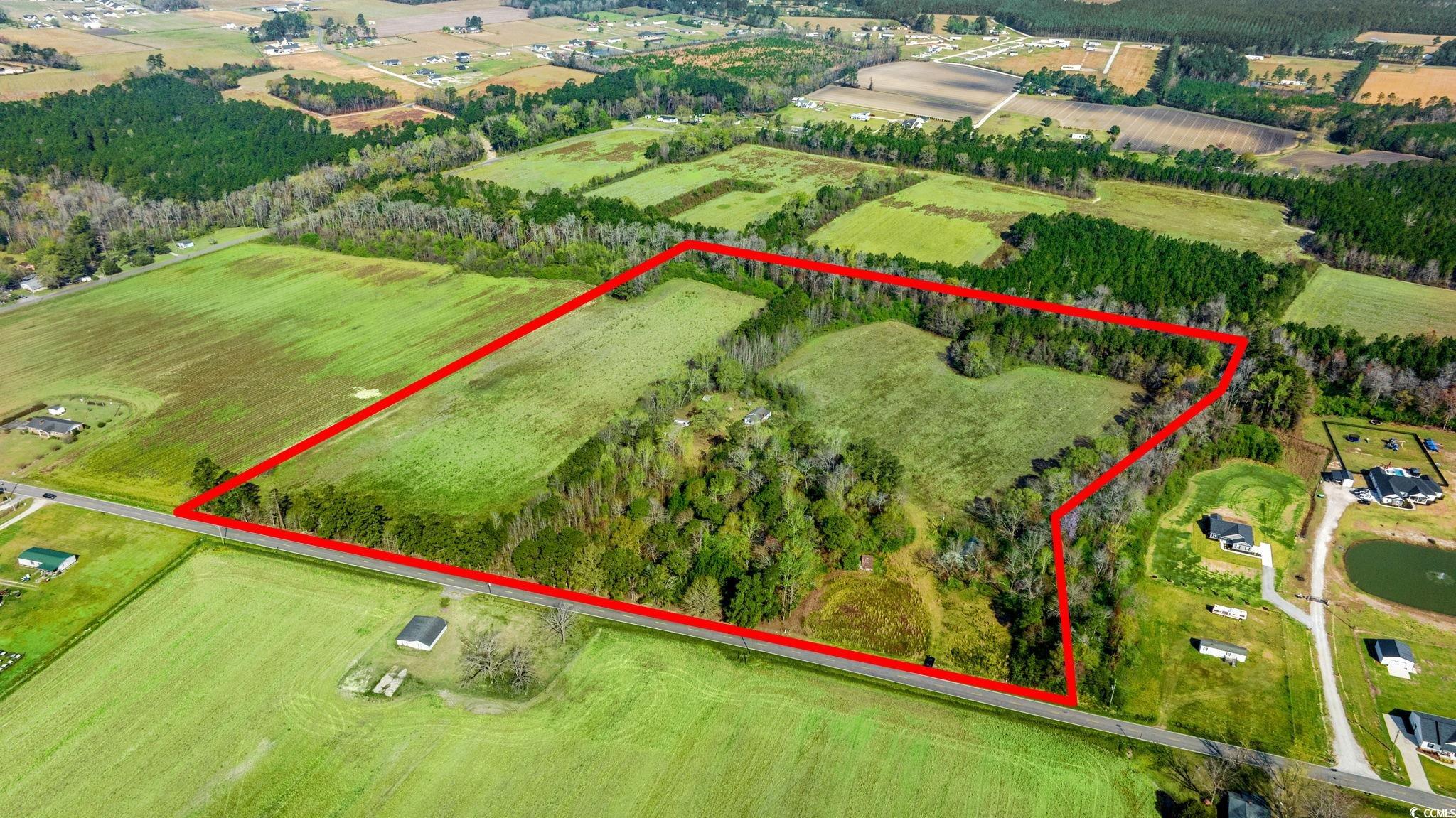 4083 Valley Forge Road Aynor, SC 29511 - Photo 10 of 16 Aerial view with a rural view