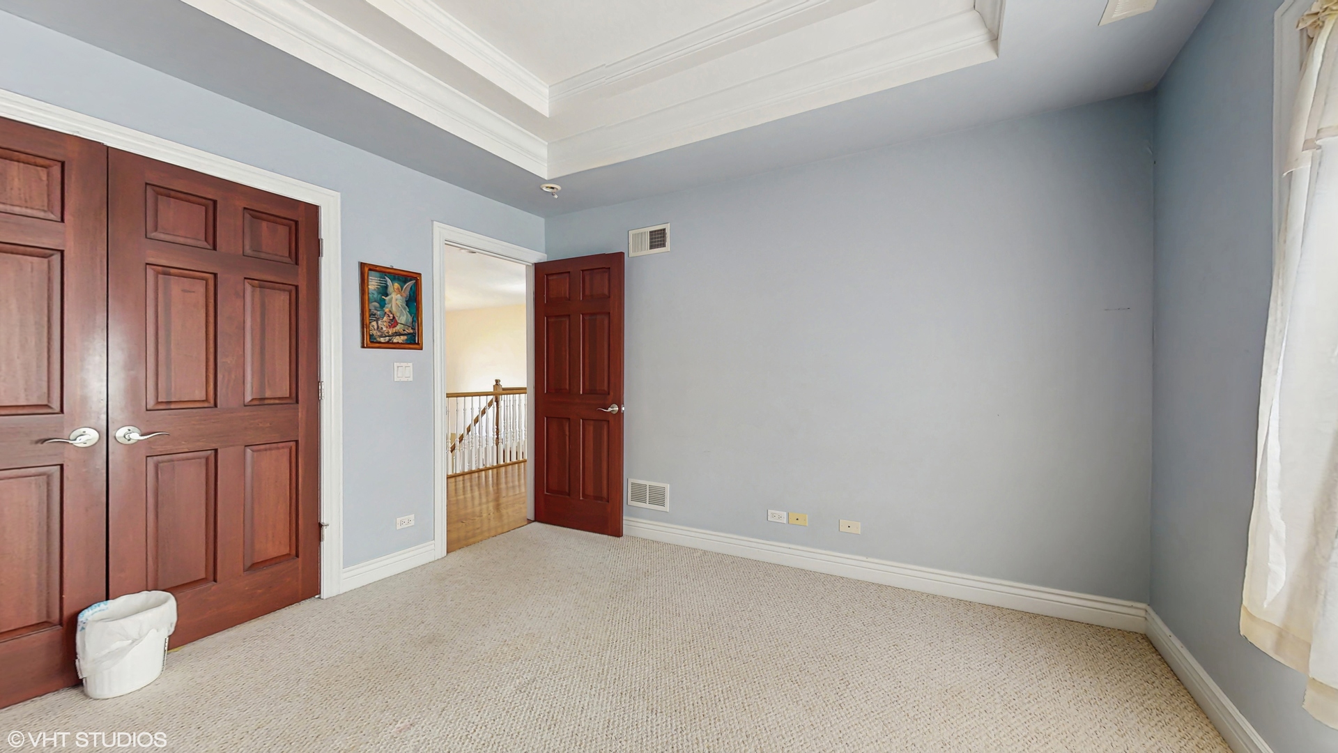17040 Cheyenne Court Lockport, IL 60441 - Photo 36 of 47 a view of an empty room with wooden floor and a window