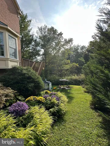 a view of a lake with a house
