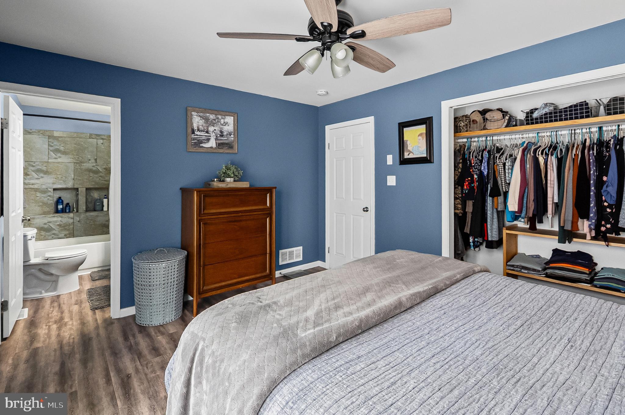 365 Nottingham Road Elkton, MD 21921 - Photo 17 of 50 Serene bedroom with stylish blue accents.