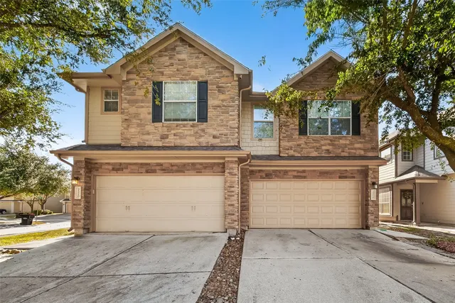 a view of a house with a outdoor space