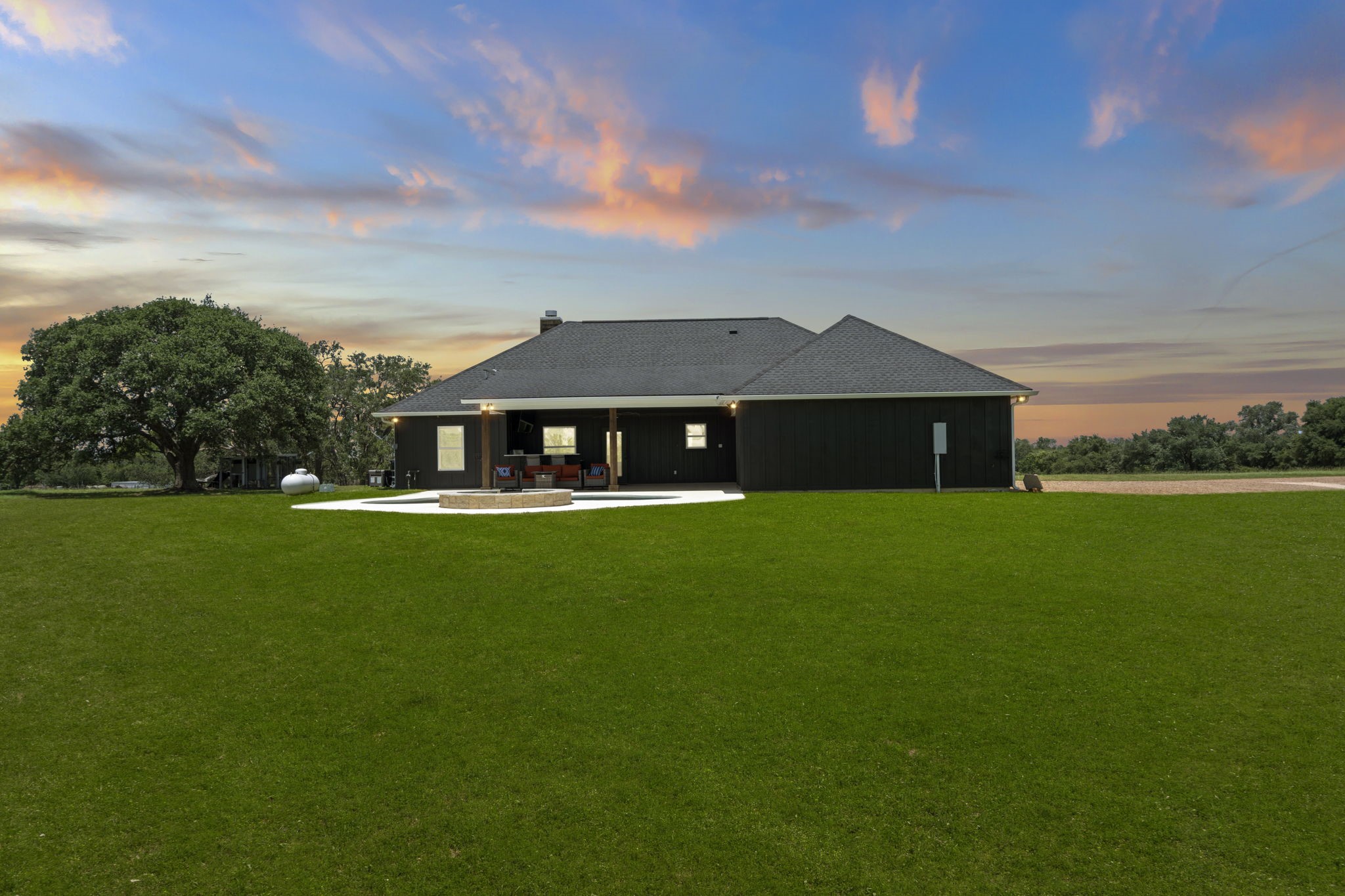 1655 Old Cuero Road Yoakum, TX 77995 - Photo 18 of 24 With endless views, beautiful Texas skies, and plenty of room to relax or play, this outdoor oasis is the perfect place to enjoy quiet mornings, refreshing afternoons, and unforgettable sunsets.