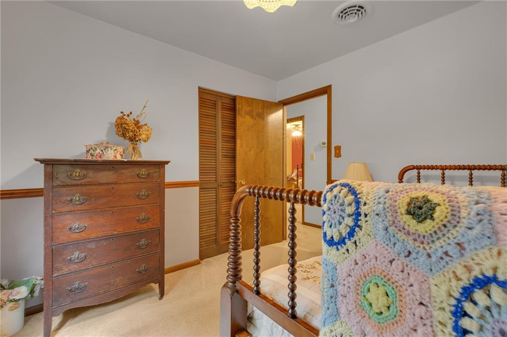 124 Heath Drive Baden, PA 15005 - Photo 20 of 38 a bedroom with a bed and with furniture