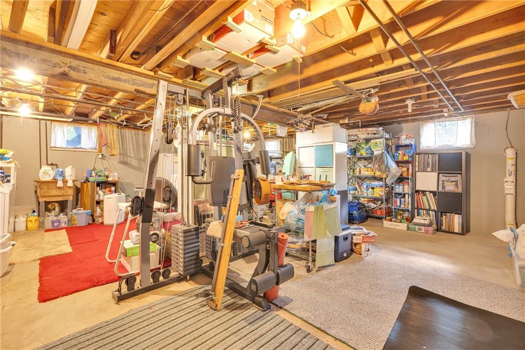 124 Heath Drive Baden, PA 15005 - Photo 23 of 38 a view of a room with gym equipment