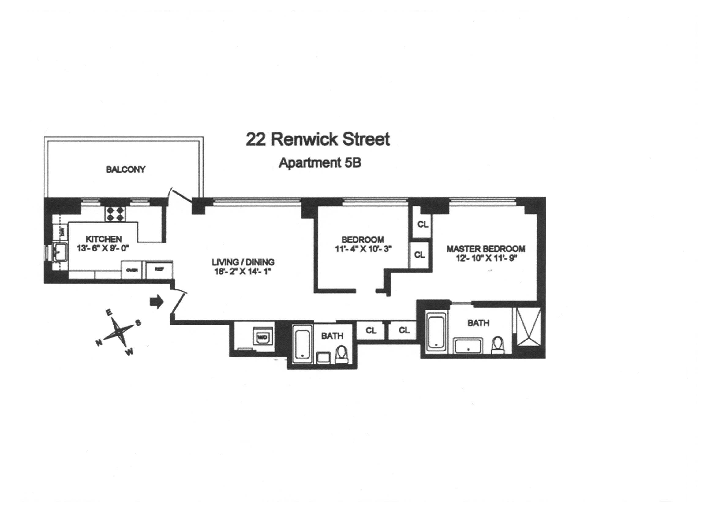 22 Renwick Street, Unit 5B Manhattan, NY 10013 - Photo 9 of 9