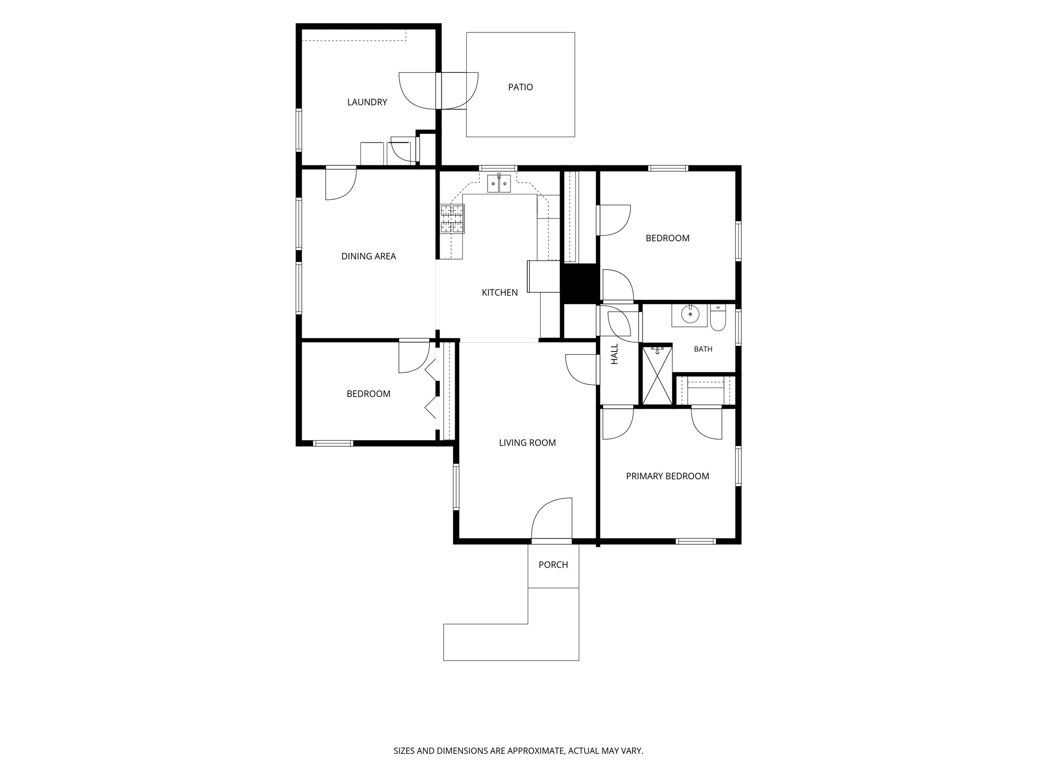206 East Skyview Road Austin, TX 78752 - Photo 32 of 32 Visualize the flow and functional spaces with this detailed floor plan.