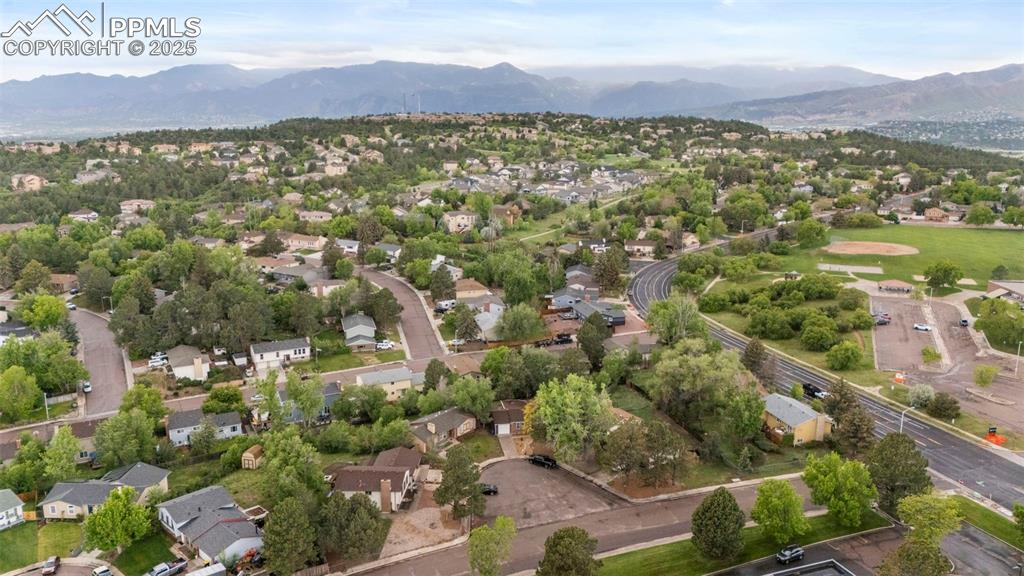 2417 Ranch Lane Colorado Springs, CO 80918 - Photo 32 of 32 a view of city and mountain