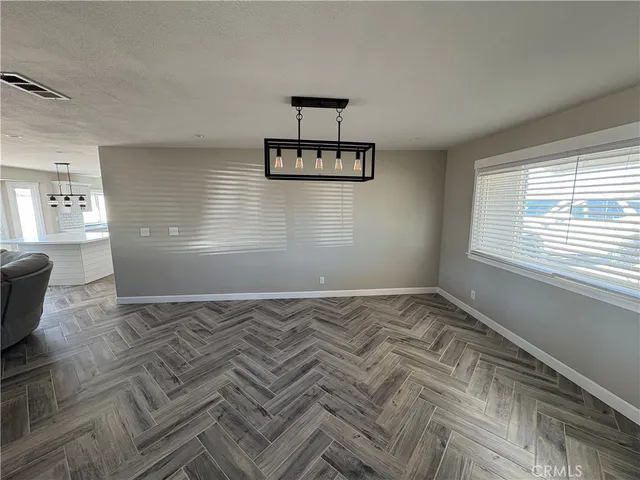 a view of a livingroom with a window