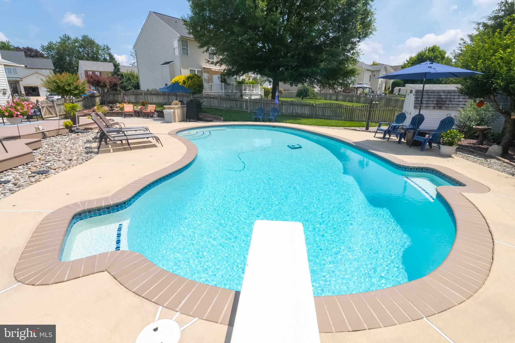1438 Moonshadow Road Bel Air, MD 21015 - Photo 63 of 81 Extended Deep End for Diving