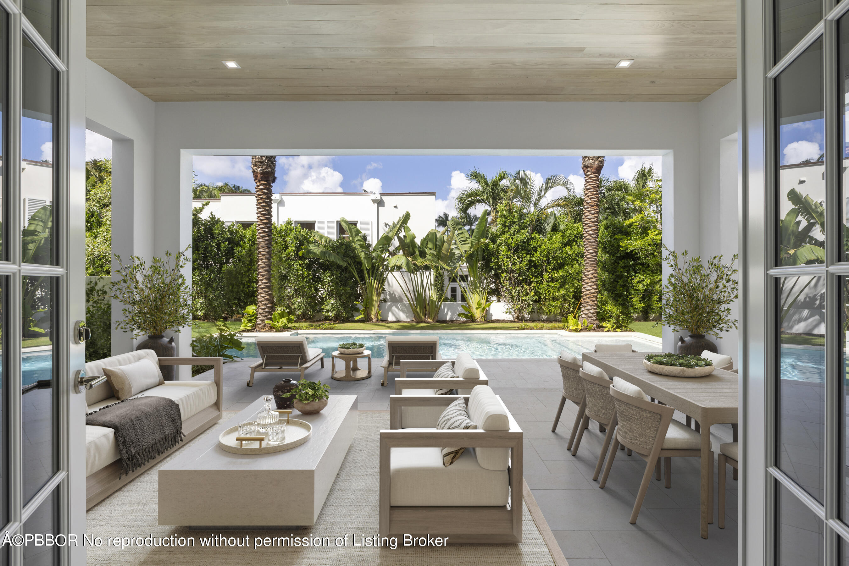 130 Algoma Road Palm Beach, FL 33480 - Photo 23 of 64 Virtually Staged Loggia