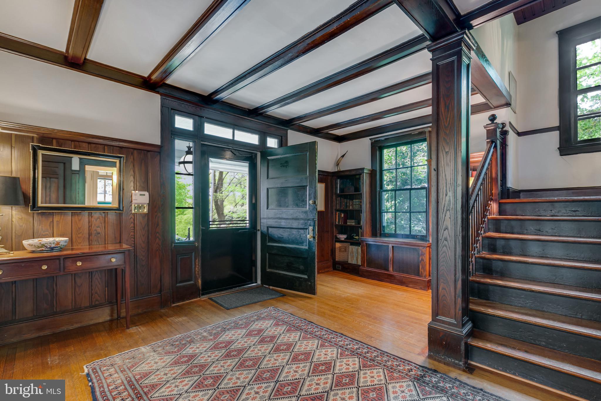 108 St Johns Road Baltimore, MD 21210 - Photo 11 of 97 Fabulous wood detail and staircase