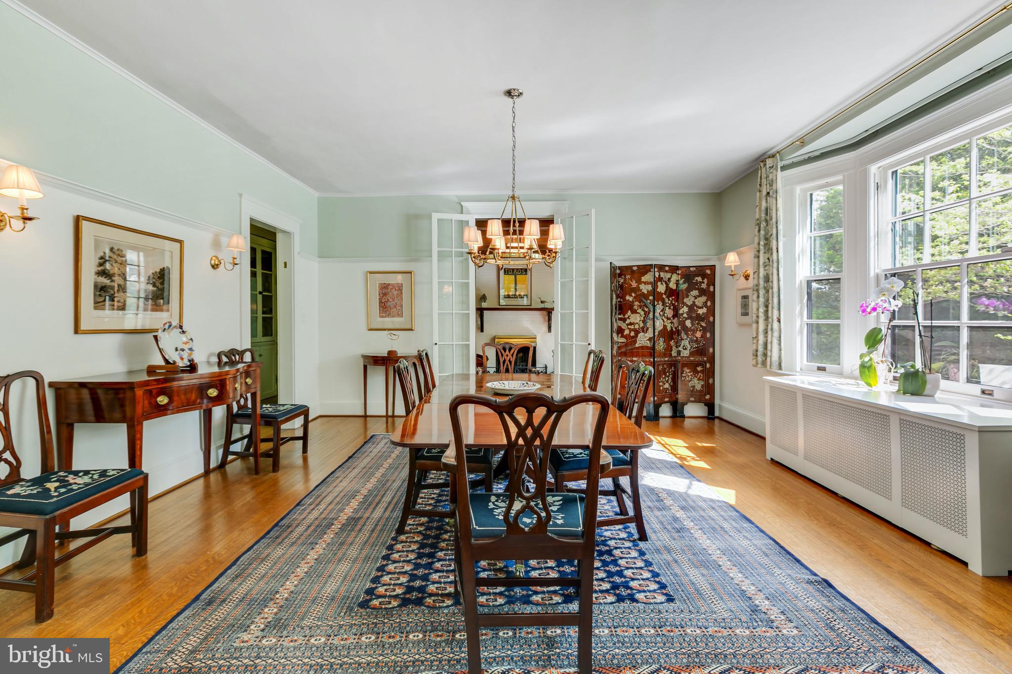 108 St Johns Road Baltimore, MD 21210 - Photo 29 of 97 Dining Room leading to family room